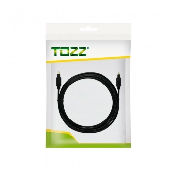 CABO OPTICO TOSLINK PROFISSIONAL 5MT EMBORRACHADO