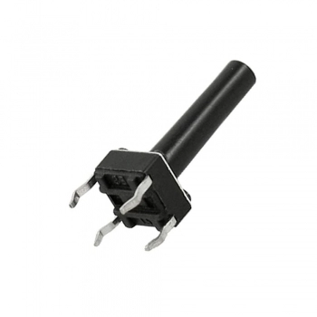 CHAVE DE TOQUE TÁCTIL 6X6X19 MM 4 TERMINAIS